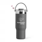 Copo Térmico Inox Cinza