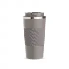 Copo térmico em inox cinza
