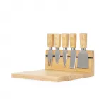 Kit queijo bambu 6 peças