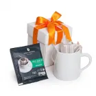 Kit café Personalizado em caixa 3 peças