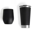 Kit De Copos Térmicos Em Aço Inox