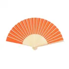 Leque ecológico feito em bambu e papel - 3