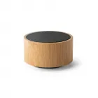 Caixa de som portátil em bambu e ABS - 1
