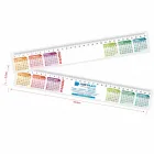 Régua 30cm 2026 personalizada