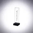 Display de acrílico iluminado por LED (desligado)