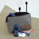 Necessaire com tecido impermeável