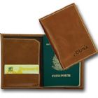 Porta-passaporte confeccionado em couro legítimo, sintético ou ecológico