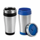 Copo para viagem com corpo duplo e tampa