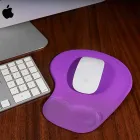 Mouse Pad ergonômico de neoprene com apoio para o punho de silicone