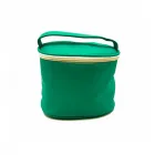 Frasqueira em sintético com forro interno personalizada.