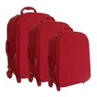 Kit de mala para viagem com rodinhas