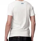Camiseta promocional com gravação também nas costas