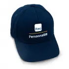 Boné confeccionado em Brim Azul