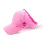 Boné rosa personalizado