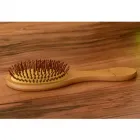 Escova de bambu para cabelo