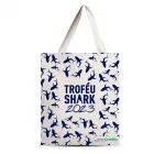 Sacola de algodão promocional Shark