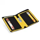 Carteira Soft Case Texturizada Arte ou Logo Aplicada
