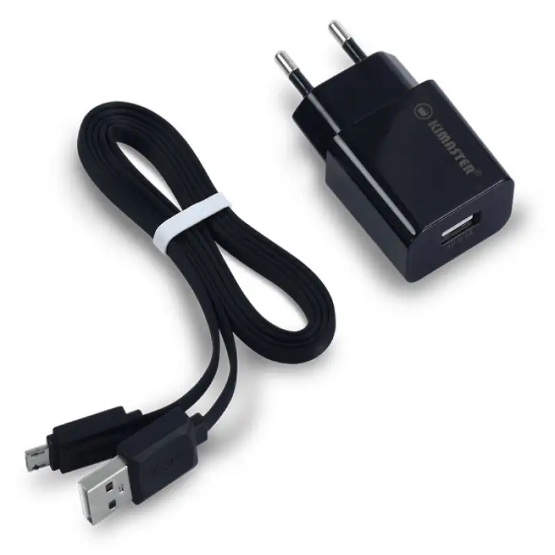 Kit Carregador USB com Cabo Micro USB Kimaster