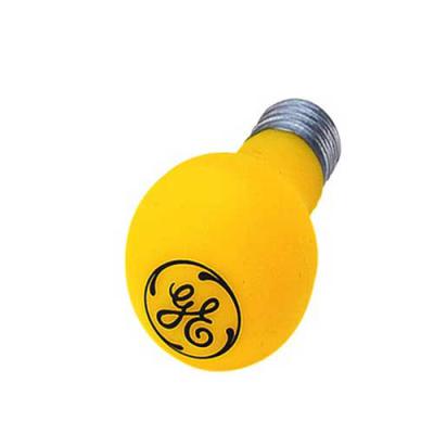 Bolinha anti stress em rspuma e vinil - modelo lâmpada com logo
