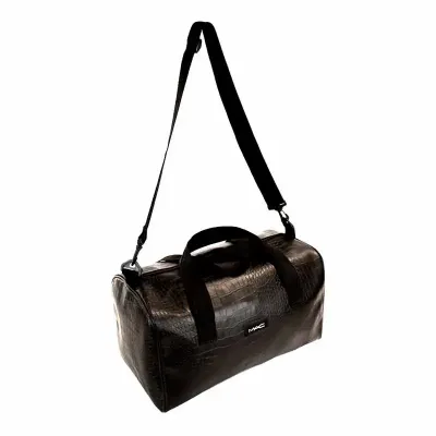 Mala de viagem em vivo preto fosco 