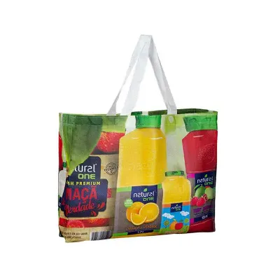 Sacola personalizada em lona Pet