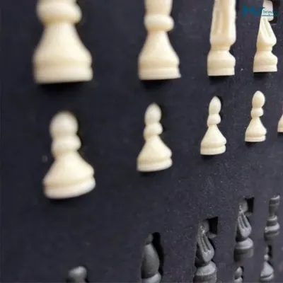 Conjunto de Xadrez com Caixa de Madeira -MB921