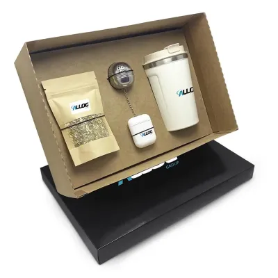 Kit Chá com Copo Térmico e Infusor