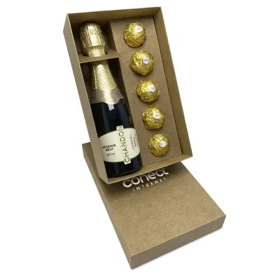 Kit Chandon com Ferrero Rocher