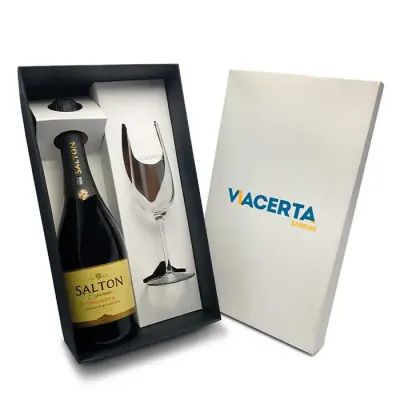 Kit Espumante Salton e Taça
