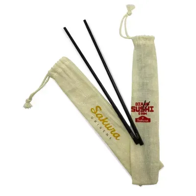 Kit Hashi no Saquinho de Algodão Personalizado – MB635