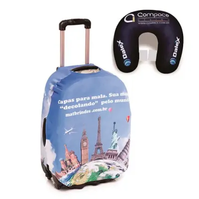 Kit Viagem com capa e almofada