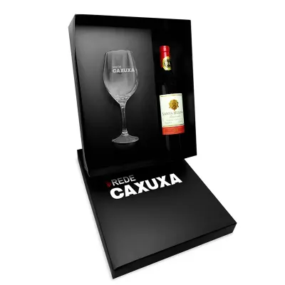 Kit Vinho Santa Helena com Taça- MB885