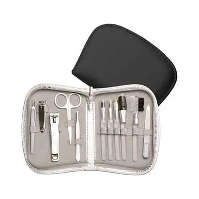 Estojo com kit unha e maquiagem