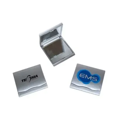 Espelho de bolsa personalizado com o logotipo de sua empresa