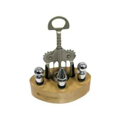 Kit vinho personalizado com saca-rolhas