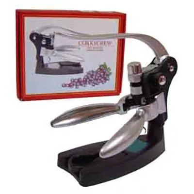 Kit Vinho Personalizado - Saca rolhas em metal - Medidas: 8,5 x 15 x 7,5 cm.