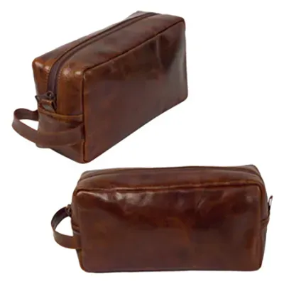 Necessaire Personalizada na cor marrom 