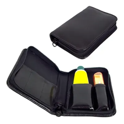 Necessaire Kit bucal preto personalizada