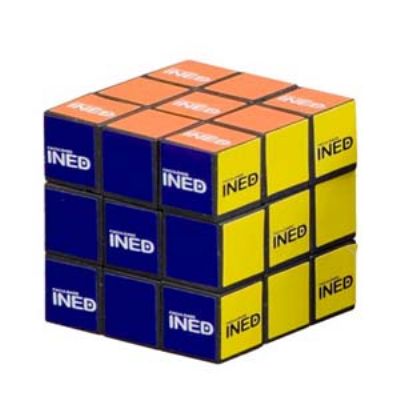 Cubo mágico plástico 5 x 5 cm