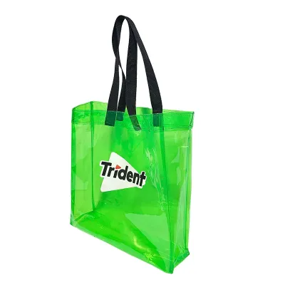 Sacola PVC Cristal Verde