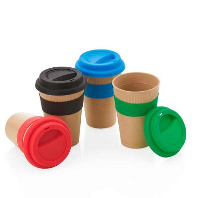 Copo Fibra de Bambu 450ml personalizado
