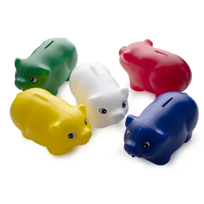 Cofre plástico - opções de cores