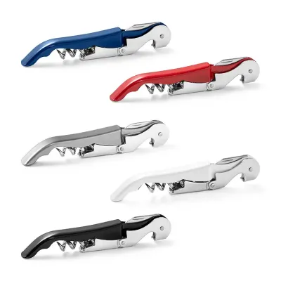 Saca-rolhas em metal - opções de cores