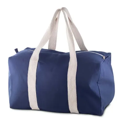 Mala Esportiva em Algodão - Azul