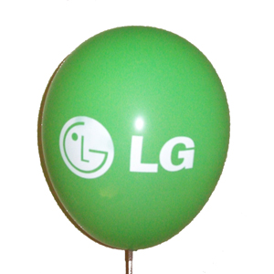 Balão personalizado verde