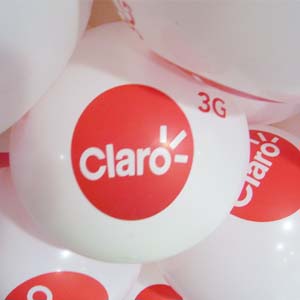 Balão branco personalizado