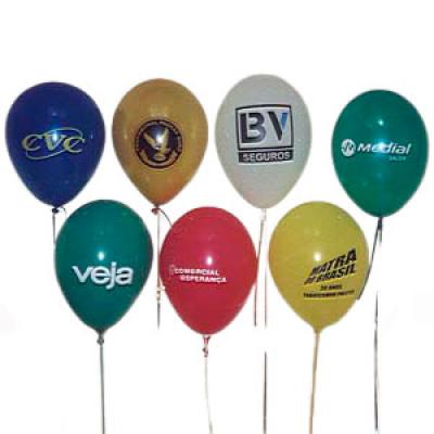 Balão personalizado -várias cores
