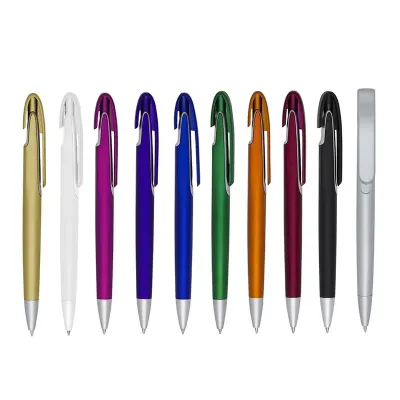 Caneta Plástica 12505 - várias cores