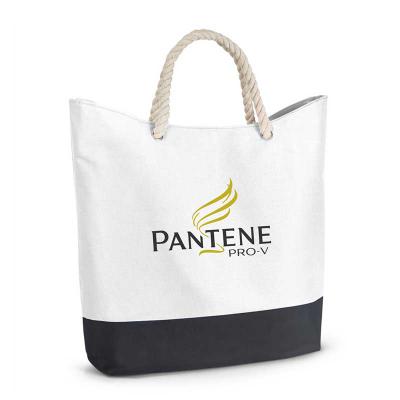Sacola de praia personalizada branca