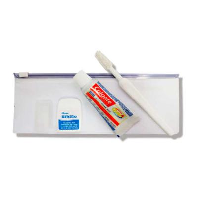 Kit higiene bucal com estojo em PVC personalizado